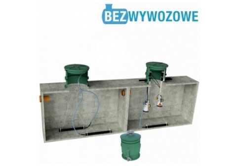 Retrofit 2-10 P do szamb dwu i trzykomorowych- SILVER Retrofit 2-10 P do szamb dwu i trzykomorowych- SILVER